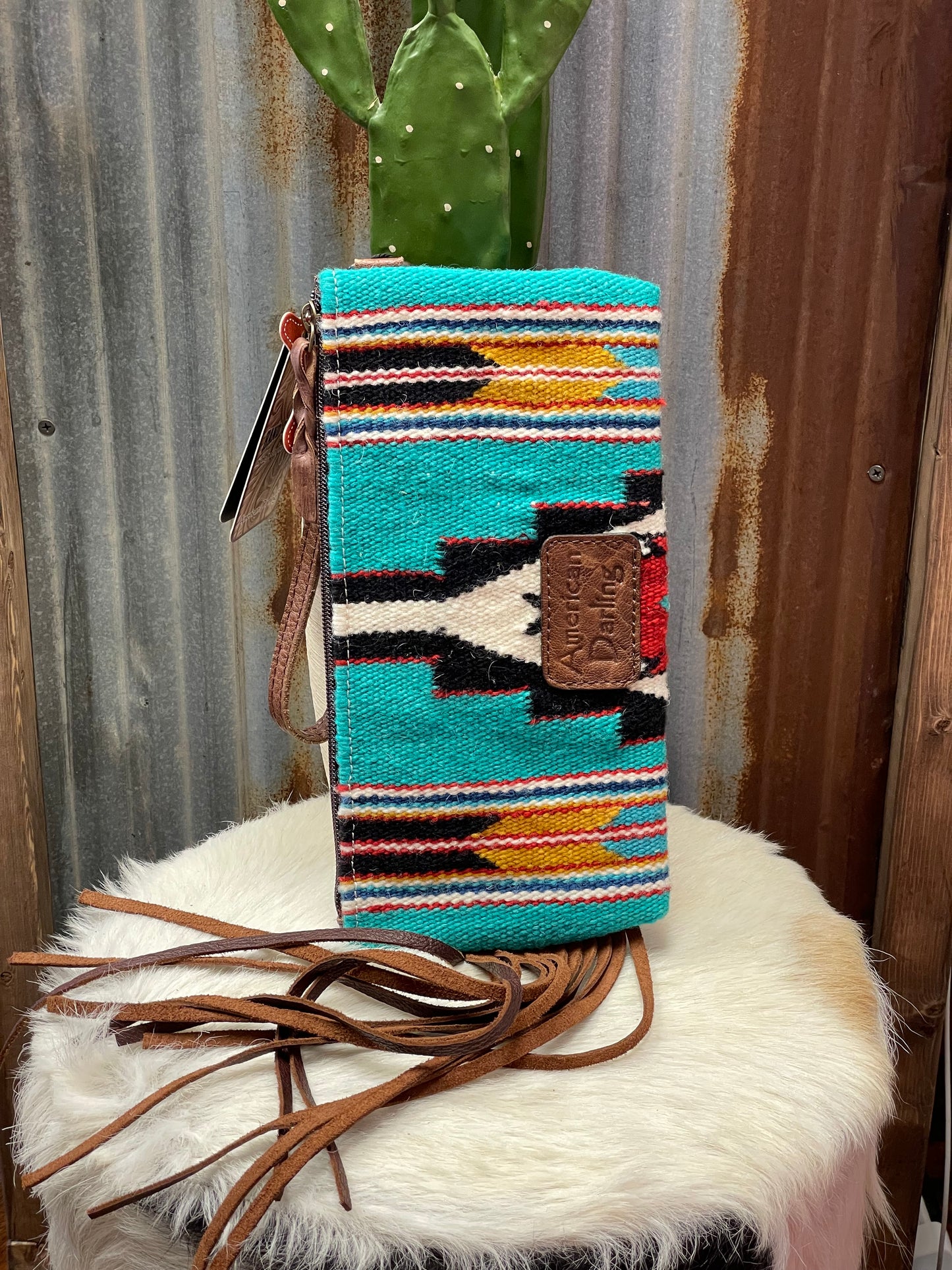 Turquoise Hand Bag