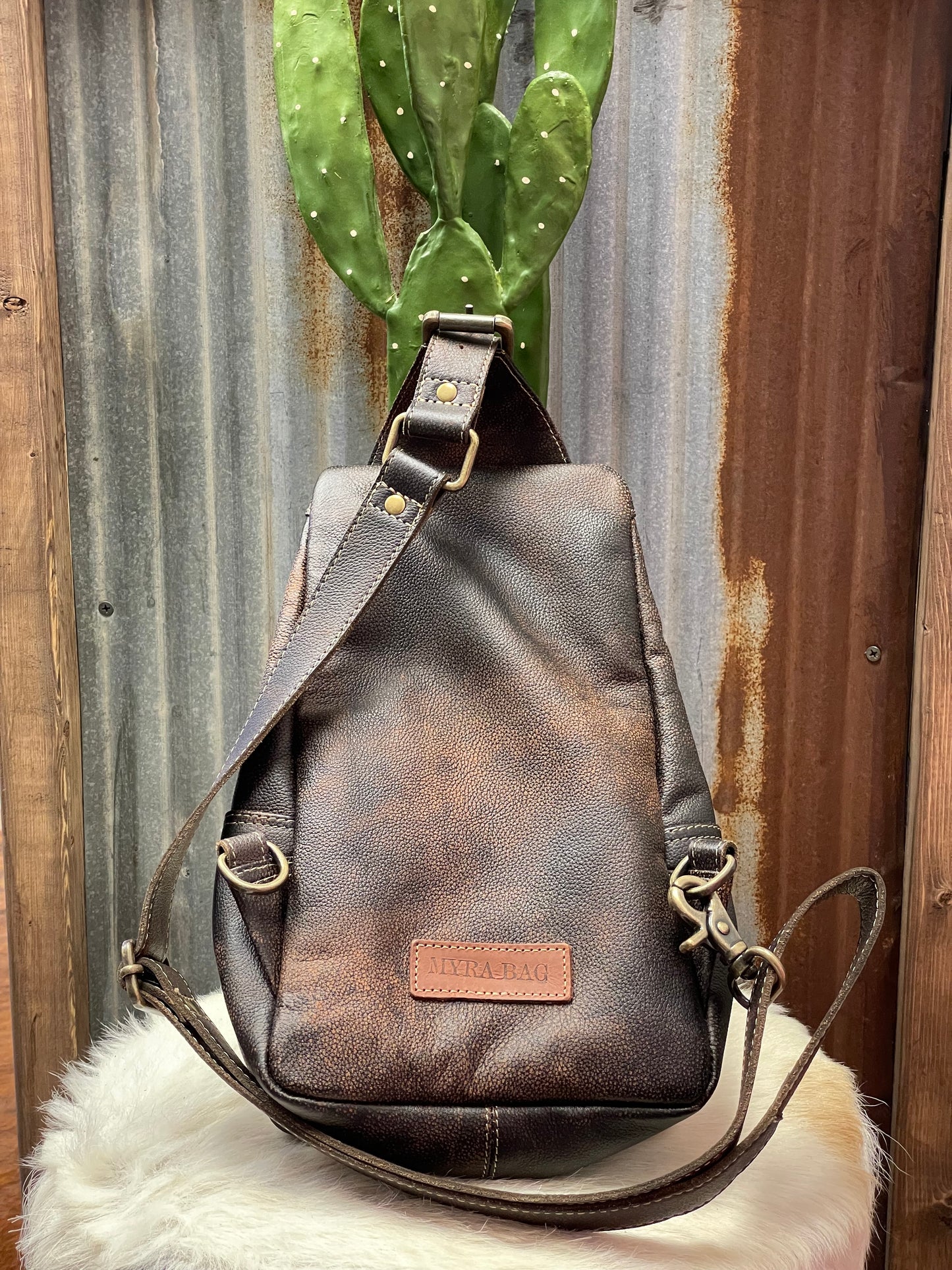 Cowhide Santa Mesa Back Pack